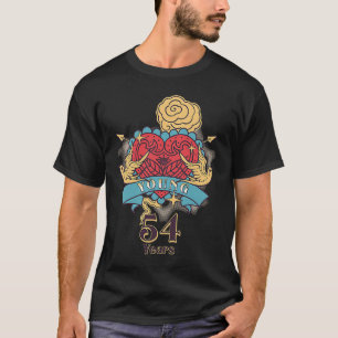 54 Years Young Birthday Age T-Shirt