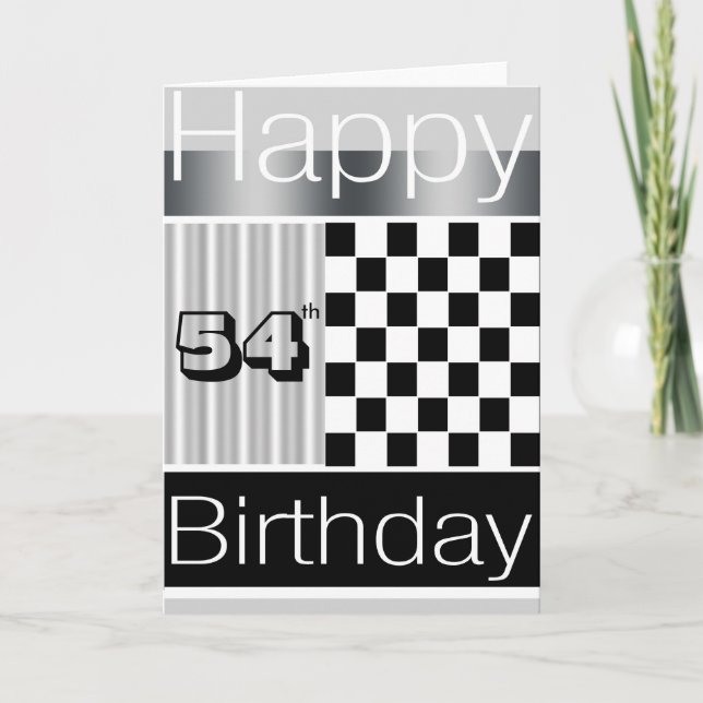 54th Birthday Card (Front)