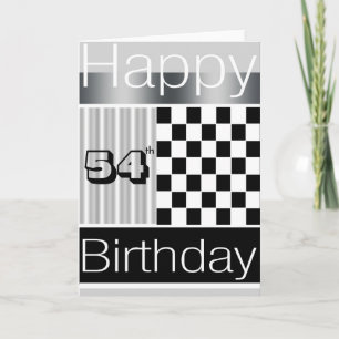 54th Birthday Card