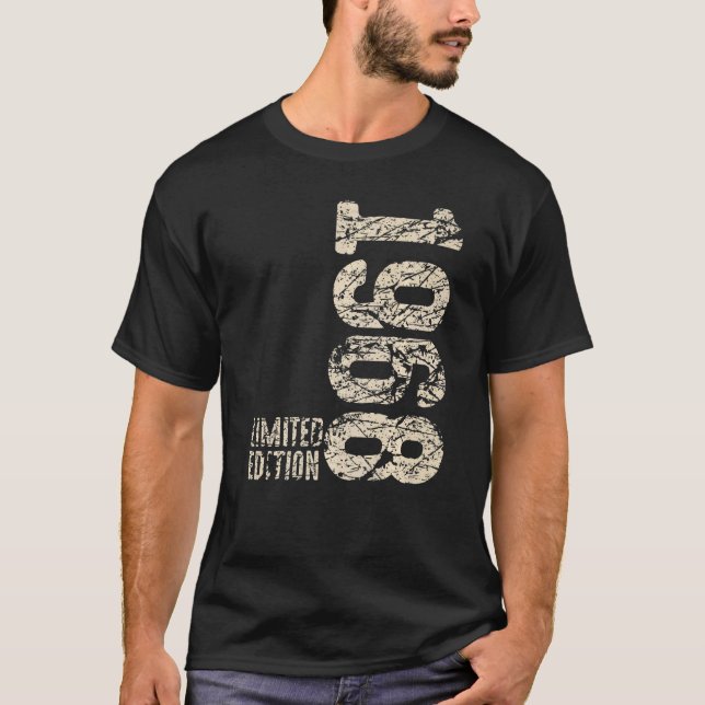54th Birthday Ladies Mens 54 Years 1968    18 T-Shirt (Front)