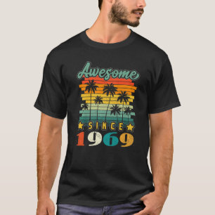 54th Birthday Vintage Awesome Since 1969 54 Yrs Ol T-Shirt