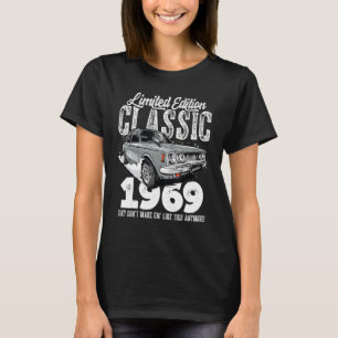 54th birthday Vintage Classic Car 1969 B-day 54 ye T-Shirt