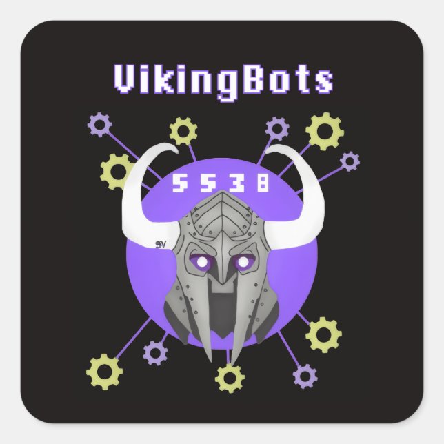 5538- Season25/26- Swag  Square Sticker (Front)