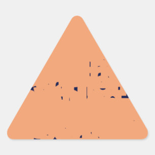 5556 abstract art triangle sticker