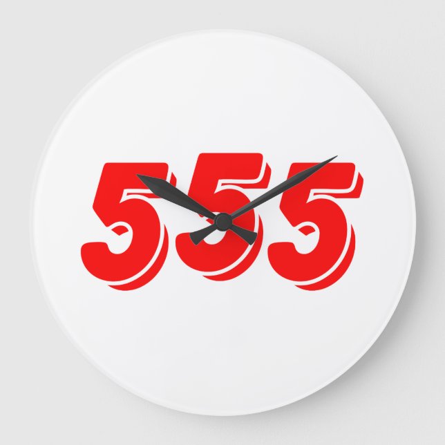 555 LARGE CLOCK (Front)