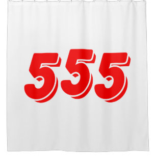 555 SHOWER CURTAIN