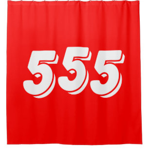 555 SHOWER CURTAIN