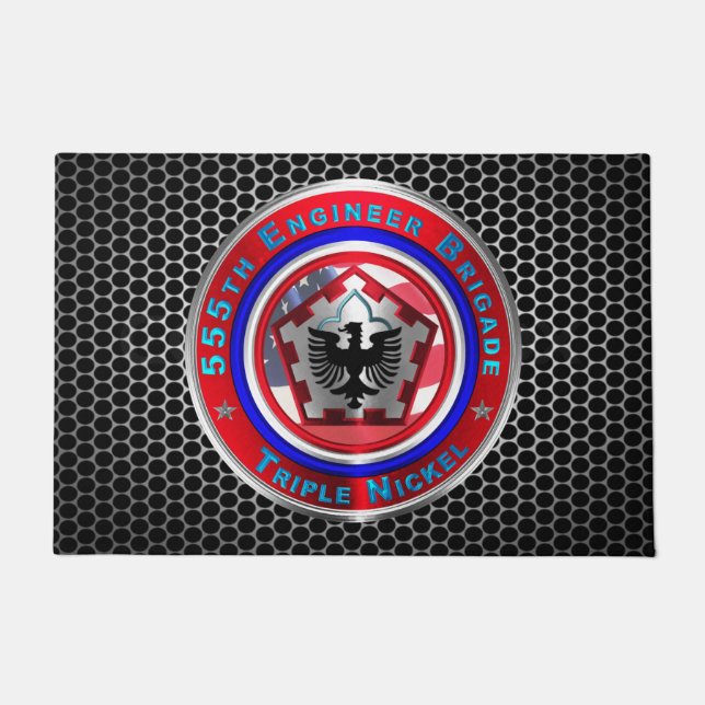555th Engineer Brigade  Doormat (Front)