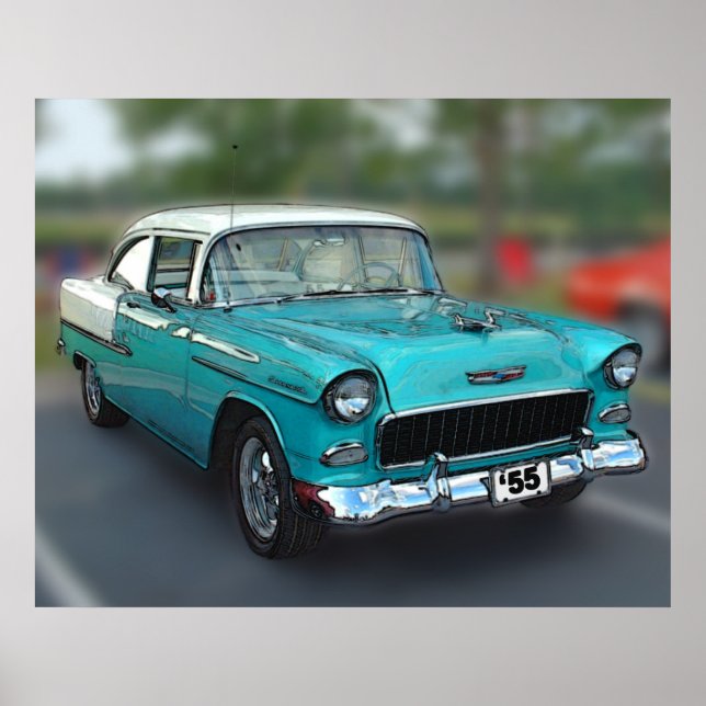 55 Chevy Poster (Front)