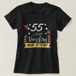 55 Dazzling Birthday T-Shirt