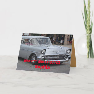 55 Nomad Station Wagon Greeting Card. Card