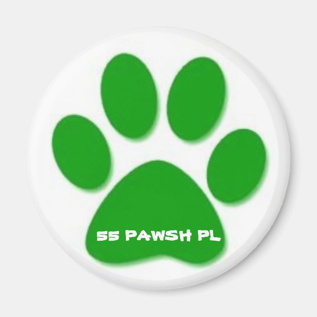 55 Pawsh Place Magnet (Front)