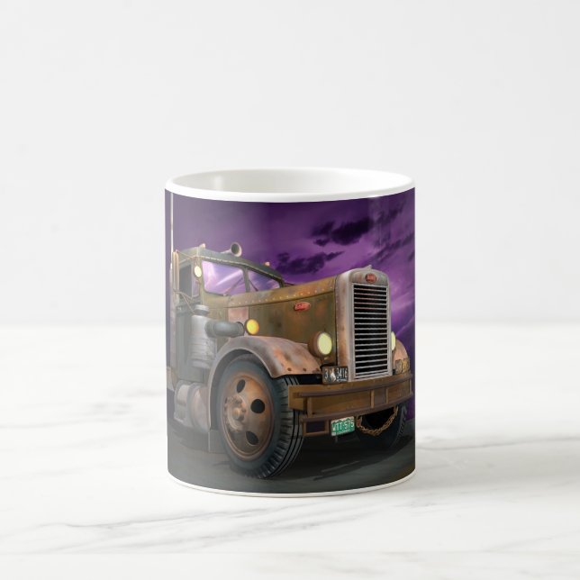 '55 Peterbilt "Ready 2 Duel" Coffee Mug (Center)