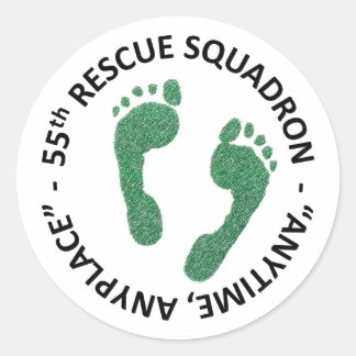 55 RQS CLASSIC ROUND STICKER