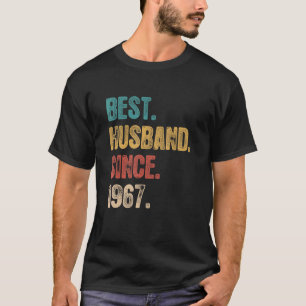55 Wedding Aniversary For Him  Best Husband Since  T-Shirt
