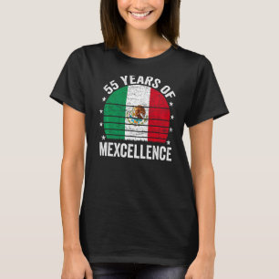 55 Year Old Birthday Mexican 55th Birthday Pun Vin T-Shirt