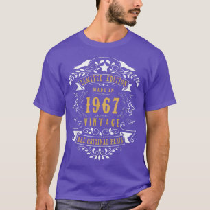 55 Years Old 55th Birthday Made Born in 1967 Men W T-Shirt