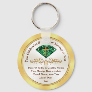 55th Church Anniversary Party Ideas and Cheap Gift Key Ring