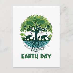 55th Earth Day 2025 April 22 Holiday Postcard