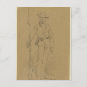 55th Georgia Infantry Postcard