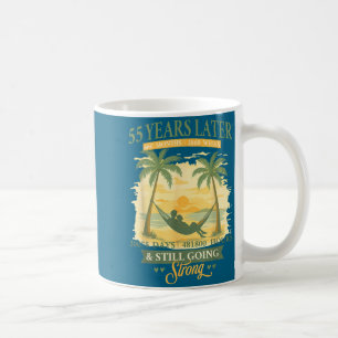 55Th Wedding Anniversary Beach Matching Artwork Coffee Mug
