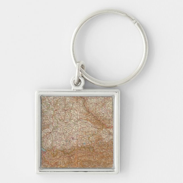 5657 South Germany, Austria Key Ring (Front)