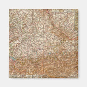 5657 South Germany, Austria Magnet