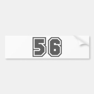 56 BUMPER STICKER