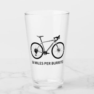 56 Miles Per Burrito Glass