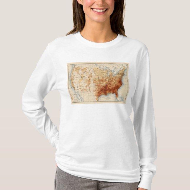 56 Proportion Negro population T-Shirt (Front)