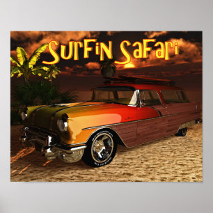 56 Surfin Safari Poster