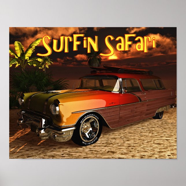 56 Surfin Safari Poster (Front)
