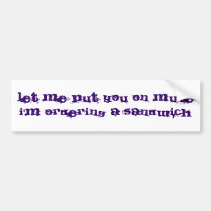 56 Tacos Bumper Sticker
