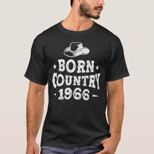 56 Year Old Western Country Music 1966 56th Birth T-Shirt