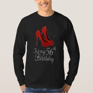 56 Years Old 1966 High Heels It's My 56th Birthday T-Shirt