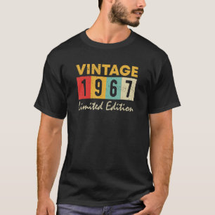 56 Years Old Vintage 1967 56th Birthday T-Shirt