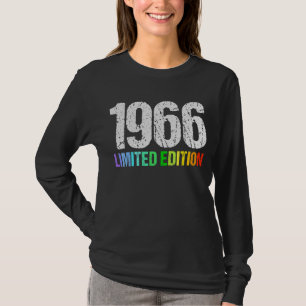 56th Birthday Ladies Mens 56 Years 1966 8 T-Shirt