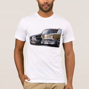 57 and 56 Chevy's Ready for Action T-Shirt