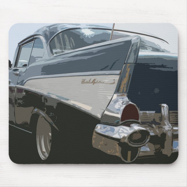 57 Chevy Bel Air Mouse Pad (Front)