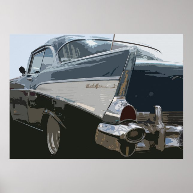 57 Chevy Bel Air Poster (Front)