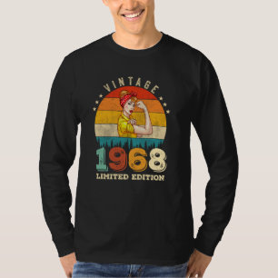 57 Year Old Bday 1968 Vintage 57th Birthday Women T-Shirt