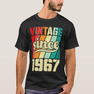 57 Years Old Gifts Vintage Born In 1967 Retro 57th T-Shirt