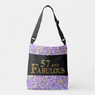57th Birthday Crossbody Bag