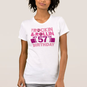57th Birthday Gift Idea For Female T-Shirt