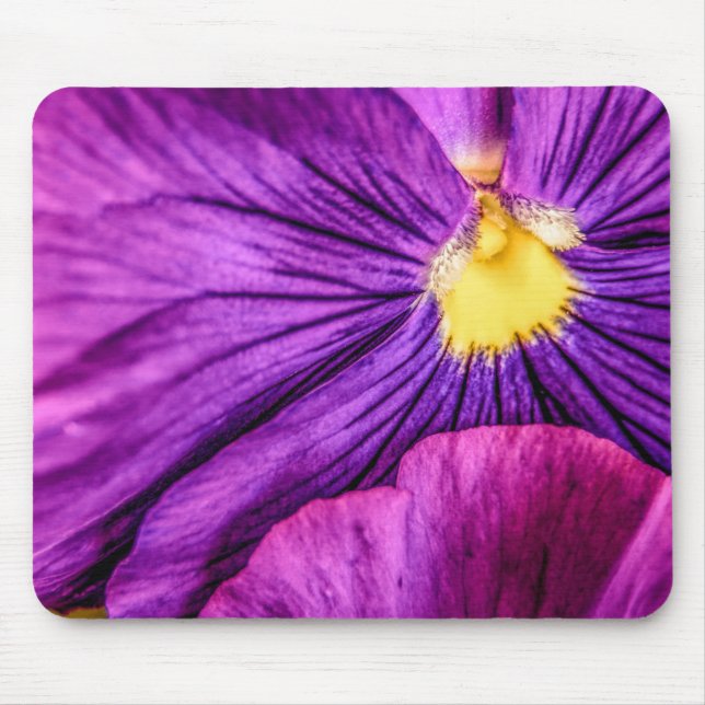 5884-Purple Pansy Mouse Pad (Front)