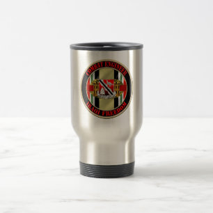 588th Engineer Battalion Combat Engineer OIF Travel Mug