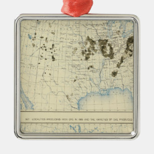 58 Coal 1890, iron ore 1889 Metal Ornament