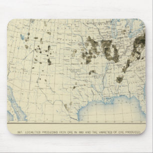 58 Coal 1890, iron ore 1889 Mouse Pad