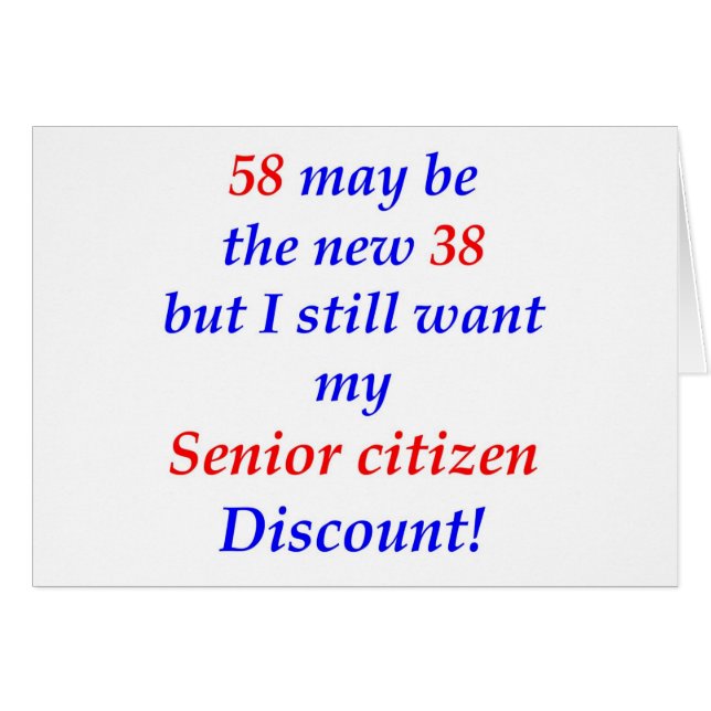 58 Senior Citizen (Front Horizontal)