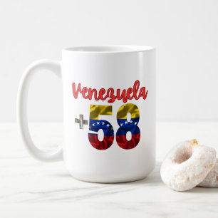 58 Venezuela Pride Authentic Venezuelan Roots Coffee Mug